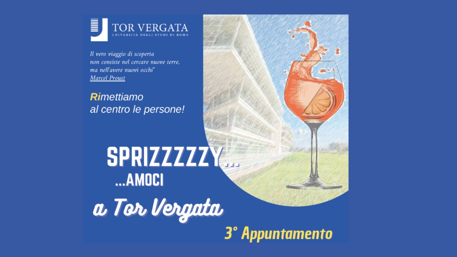 Sprizzzzzy…amoci. Terzo appuntamento dedicato alla comunità universitaria