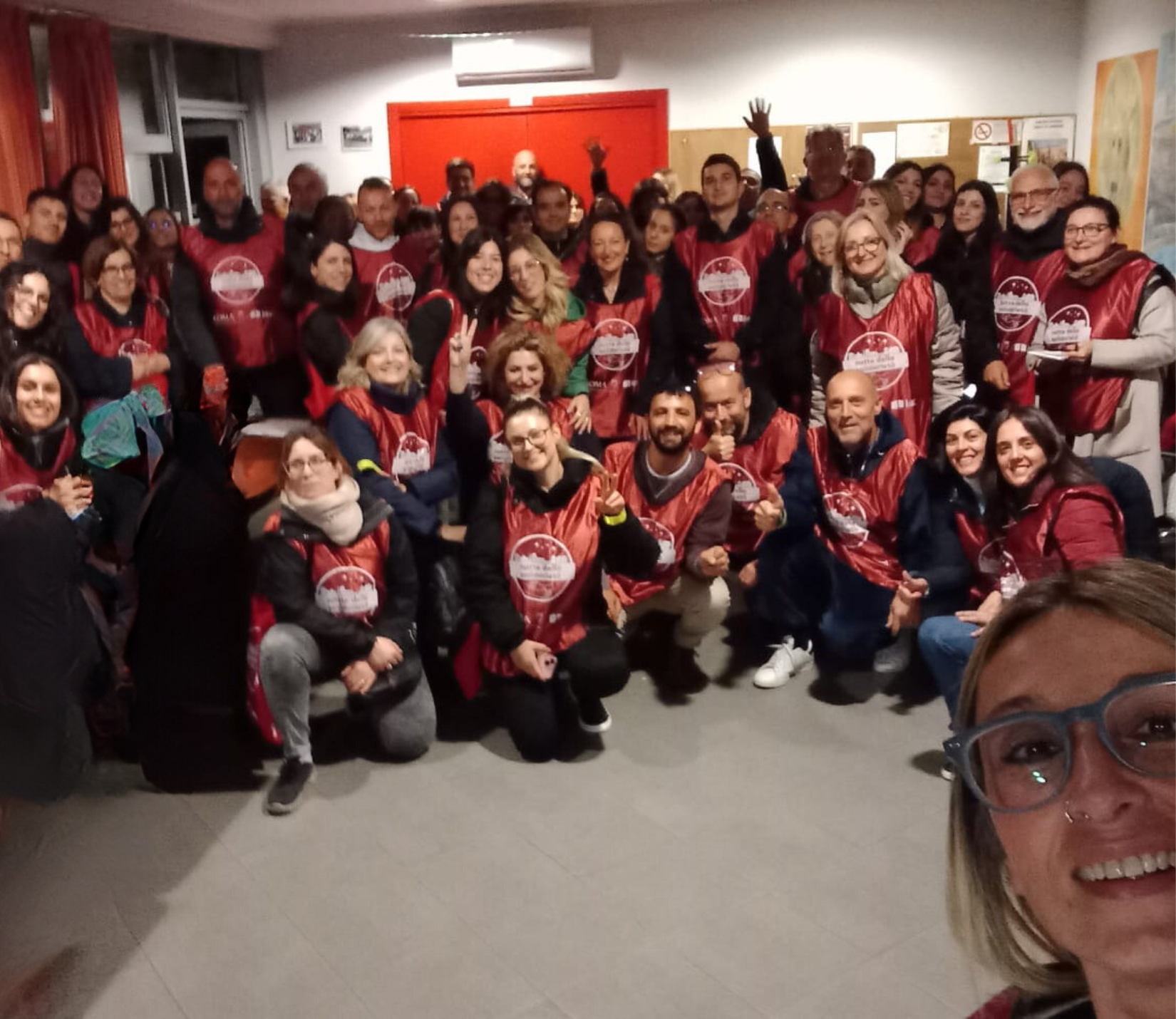 Studentesse e studenti di Roma Tor Vergata nelle strade della capitale per la Notte della solidarietà